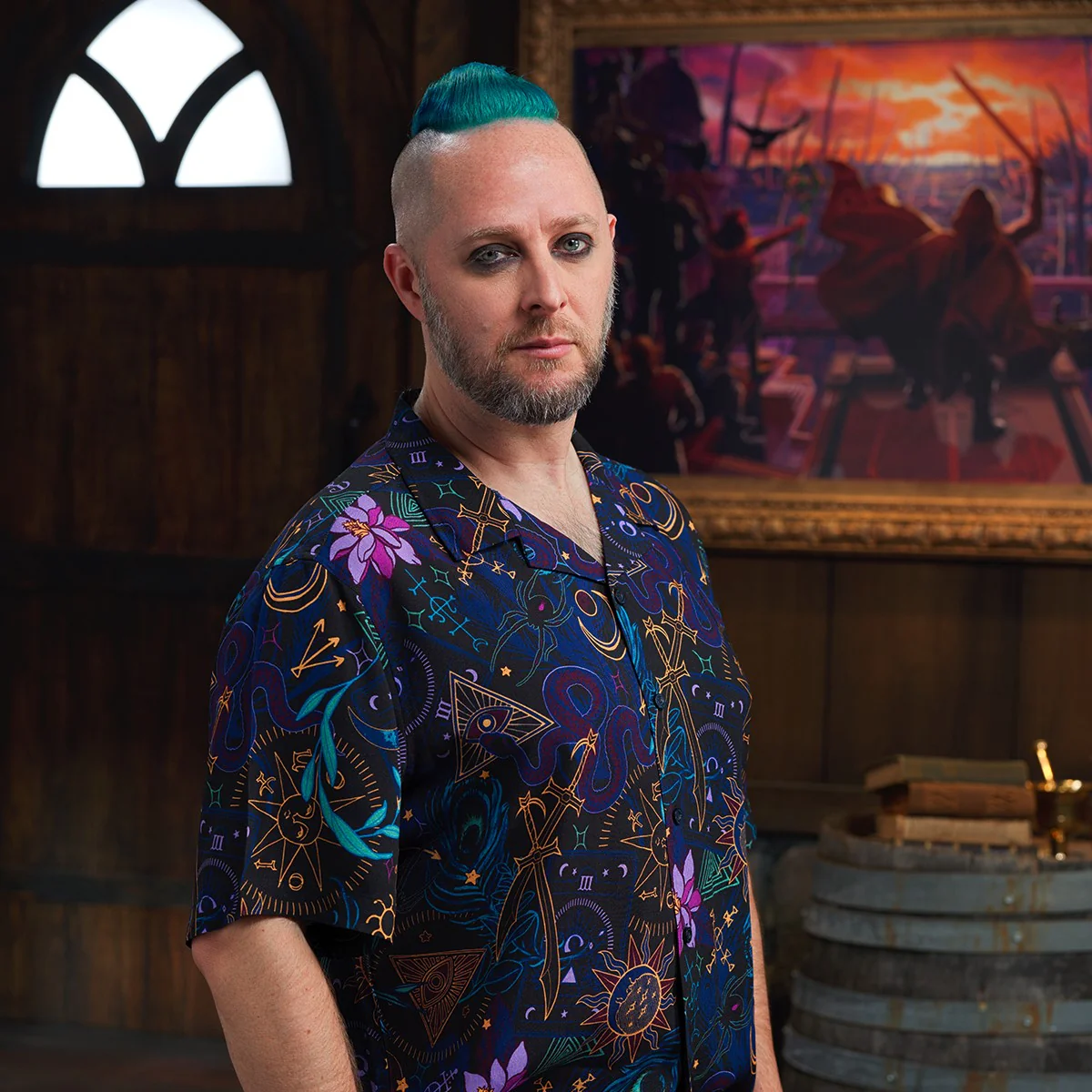 Beauty of Exandria: Creation - Mollymauk Tealeaf Camp Shirt - Image 6