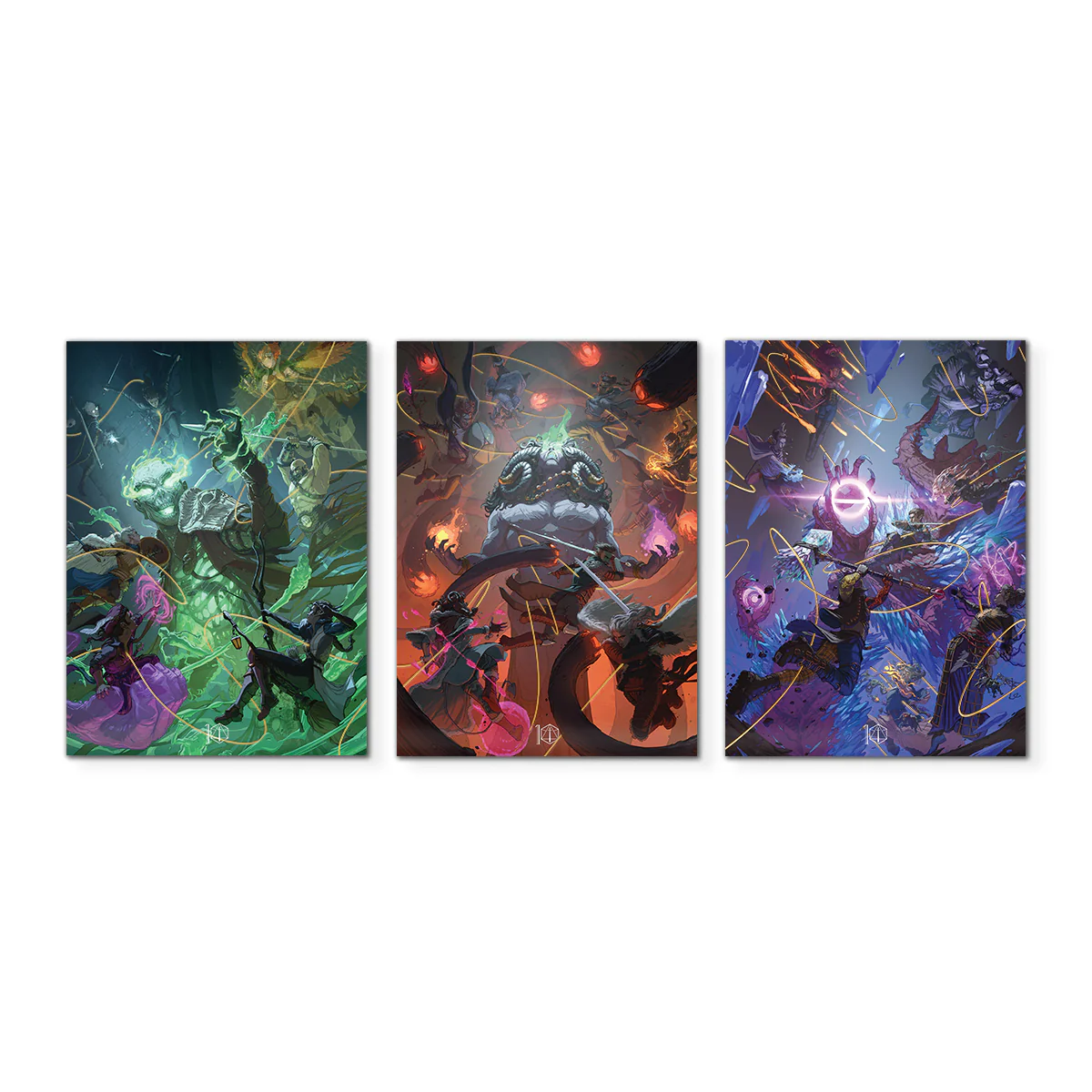 Critical Role 10 Year Anniversary Bells Hells Poster - Image 3
