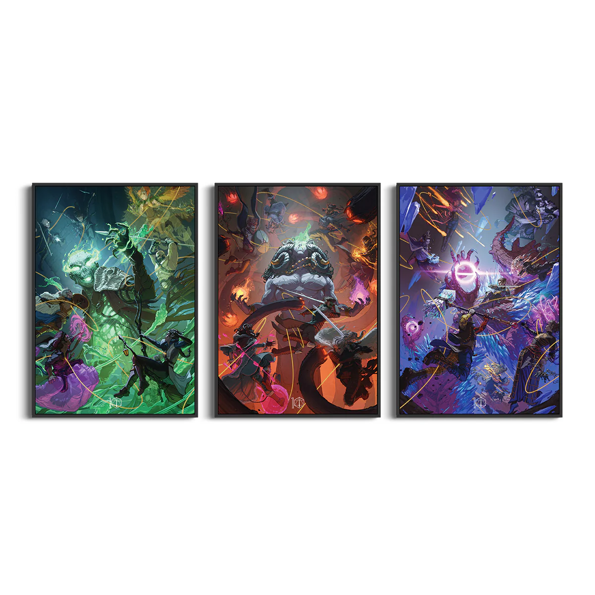 Critical Role 10 Year Anniversary Bells Hells Poster - Image 4
