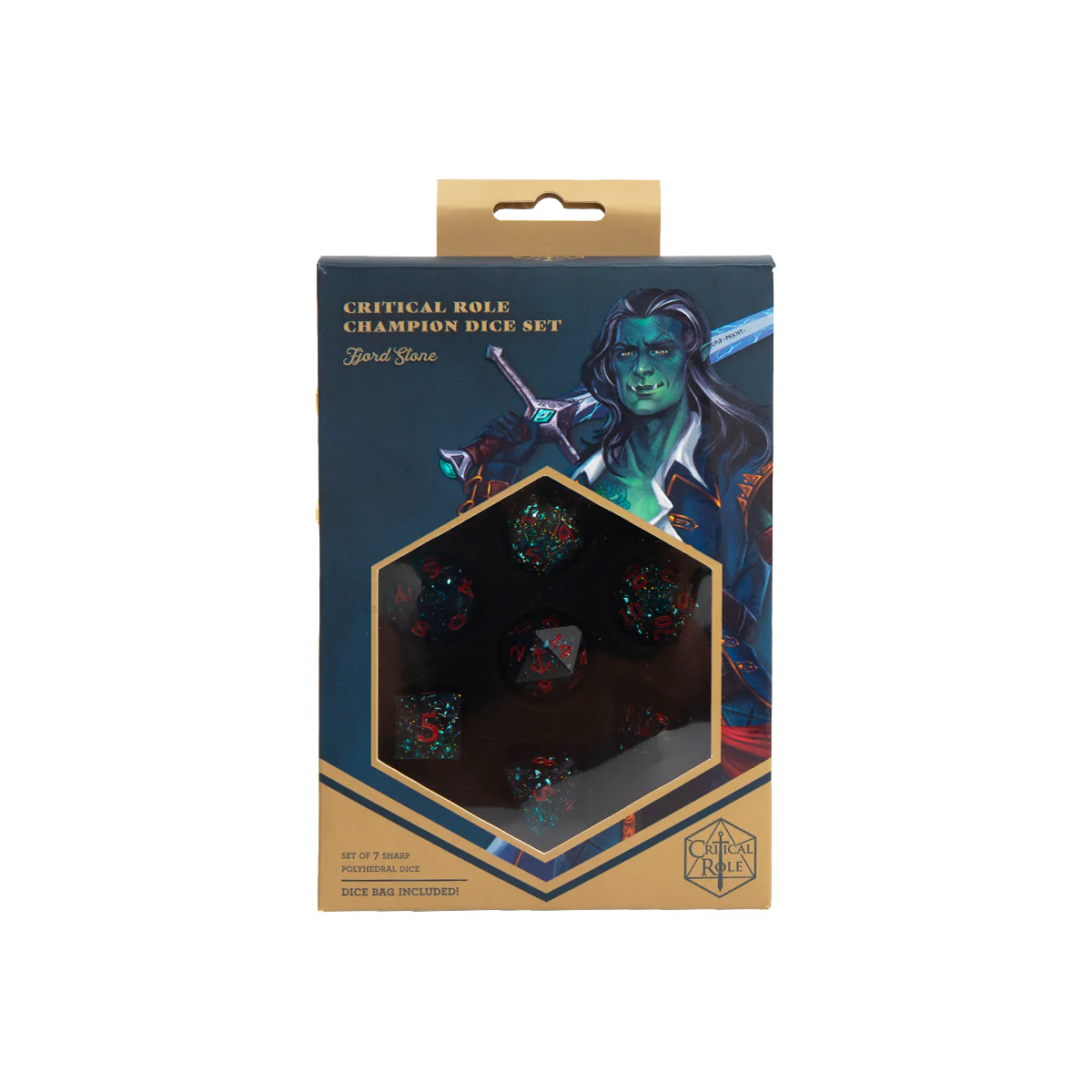 Critical Role Champion Dice Set: Fjord Stone - Image 2