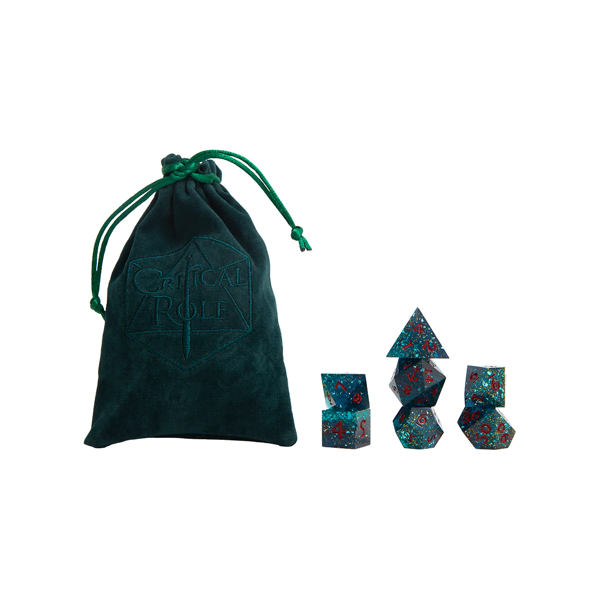Critical Role Champion Dice Set: Fjord Stone - Image 3