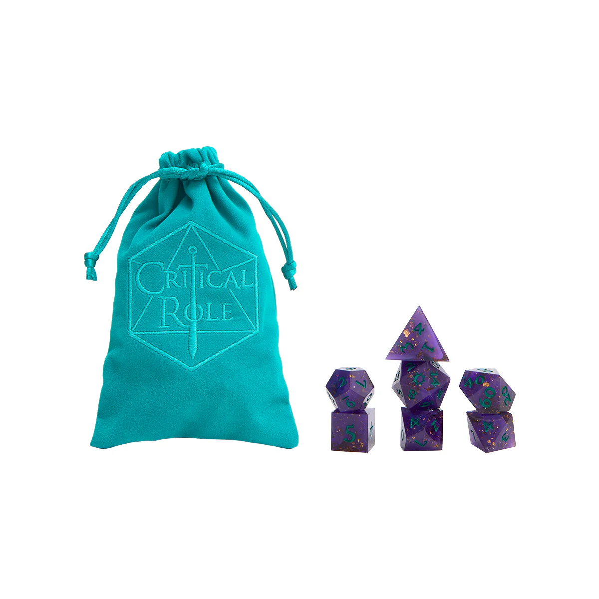 Critical Role Champion Dice Set: Mollymauk Tealeaf - Image 3