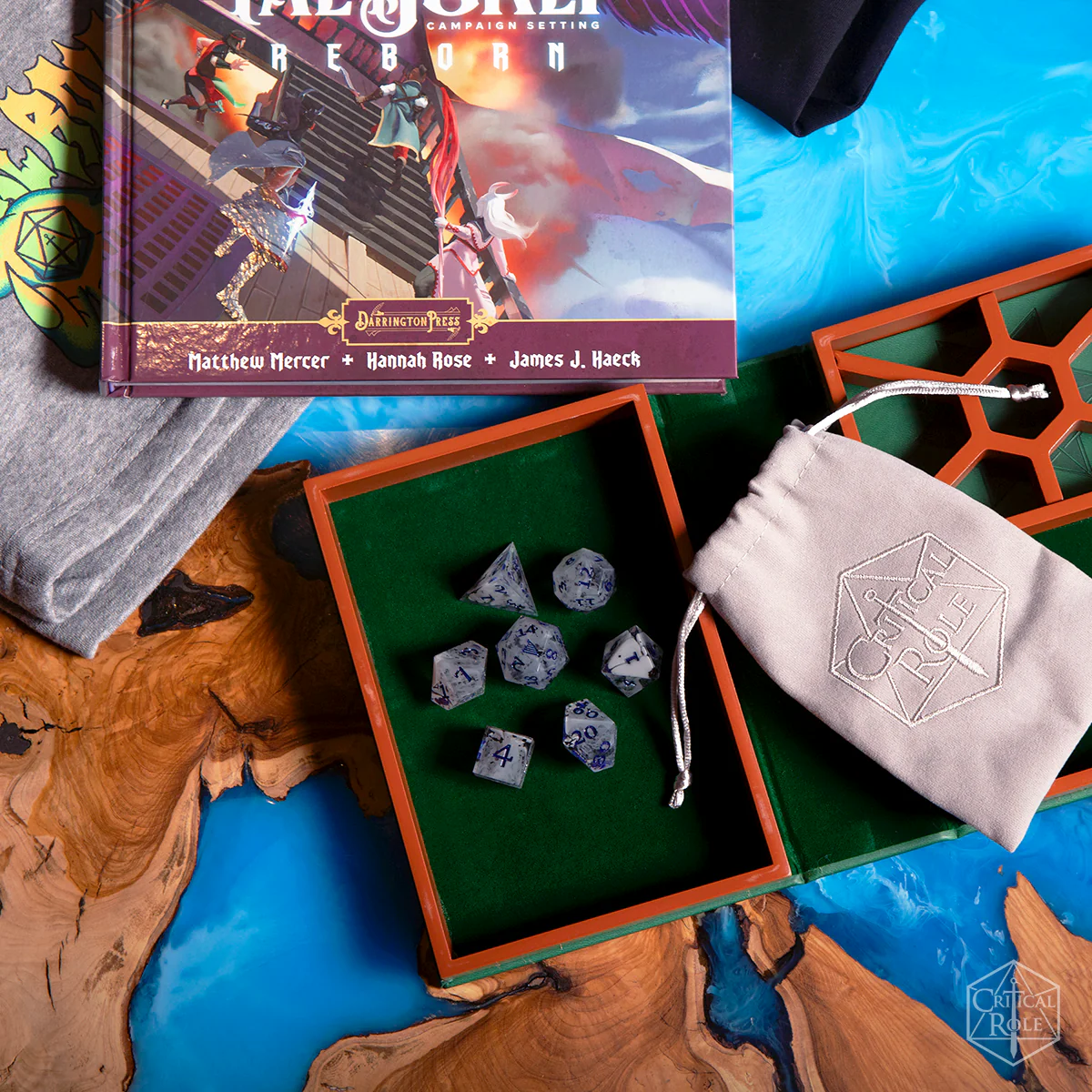 Critical Role Champion Dice Set: Yasha Nydoorin - Image 4