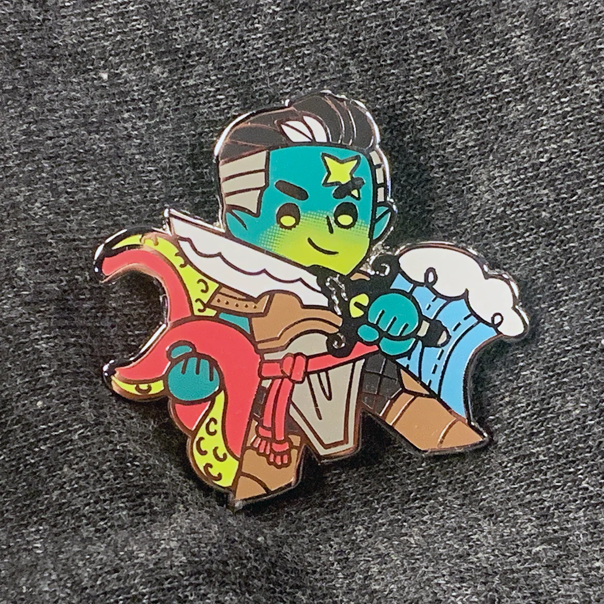 Critical Role Chibi Pin No. 7 - Fjord Stone - Image 2