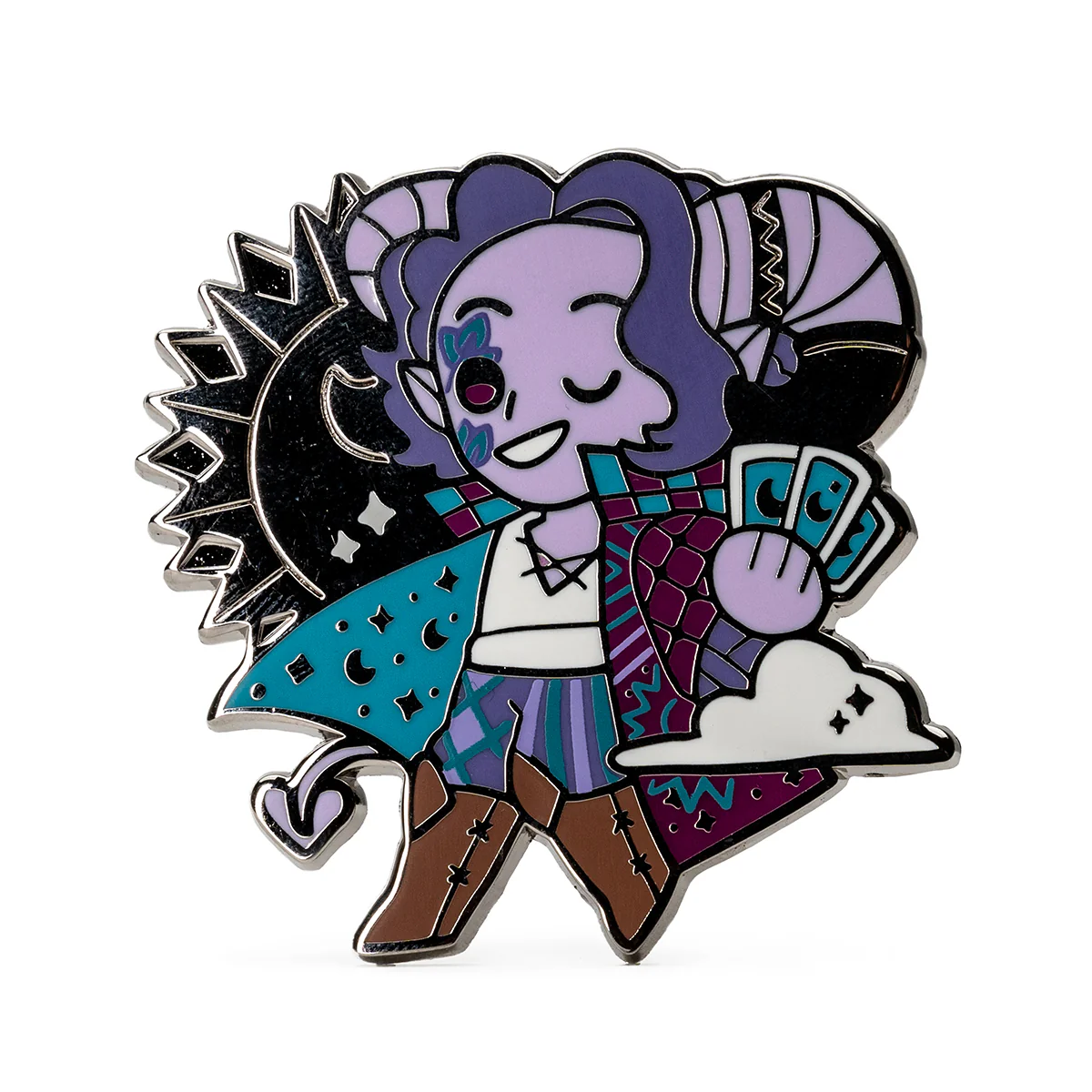 Critical Role Chibi Pin No. 9 - Mollymauk Tealeaf - Image 2