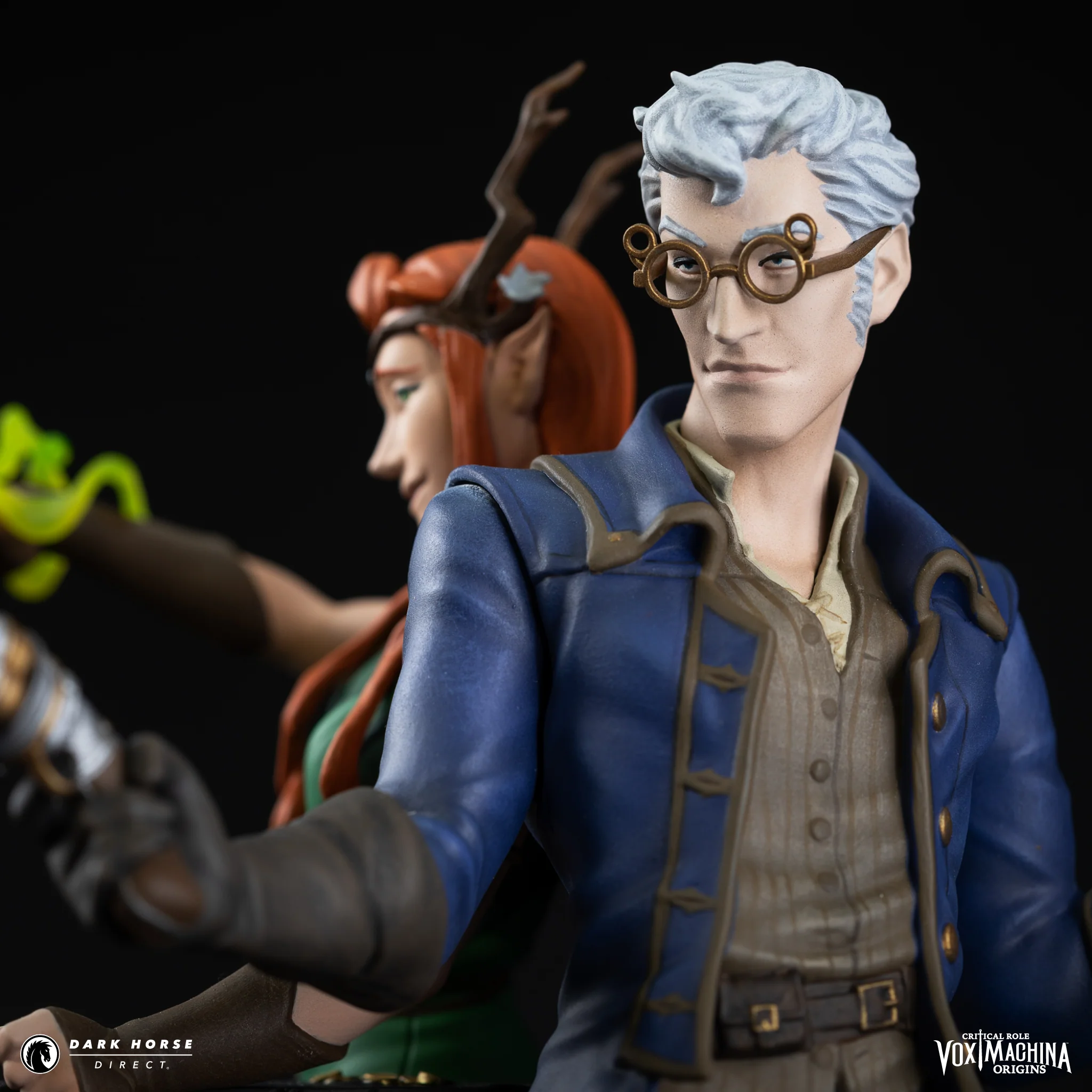 Vox Machina Origins - Keyleth and Percival Fredrickstein von Musel Klossowski de Rolo III Bust - Image 10