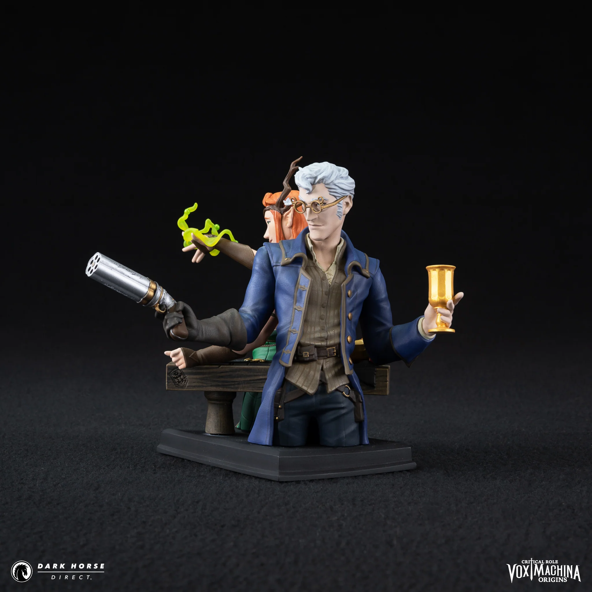 Vox Machina Origins - Keyleth and Percival Fredrickstein von Musel Klossowski de Rolo III Bust - Image 5
