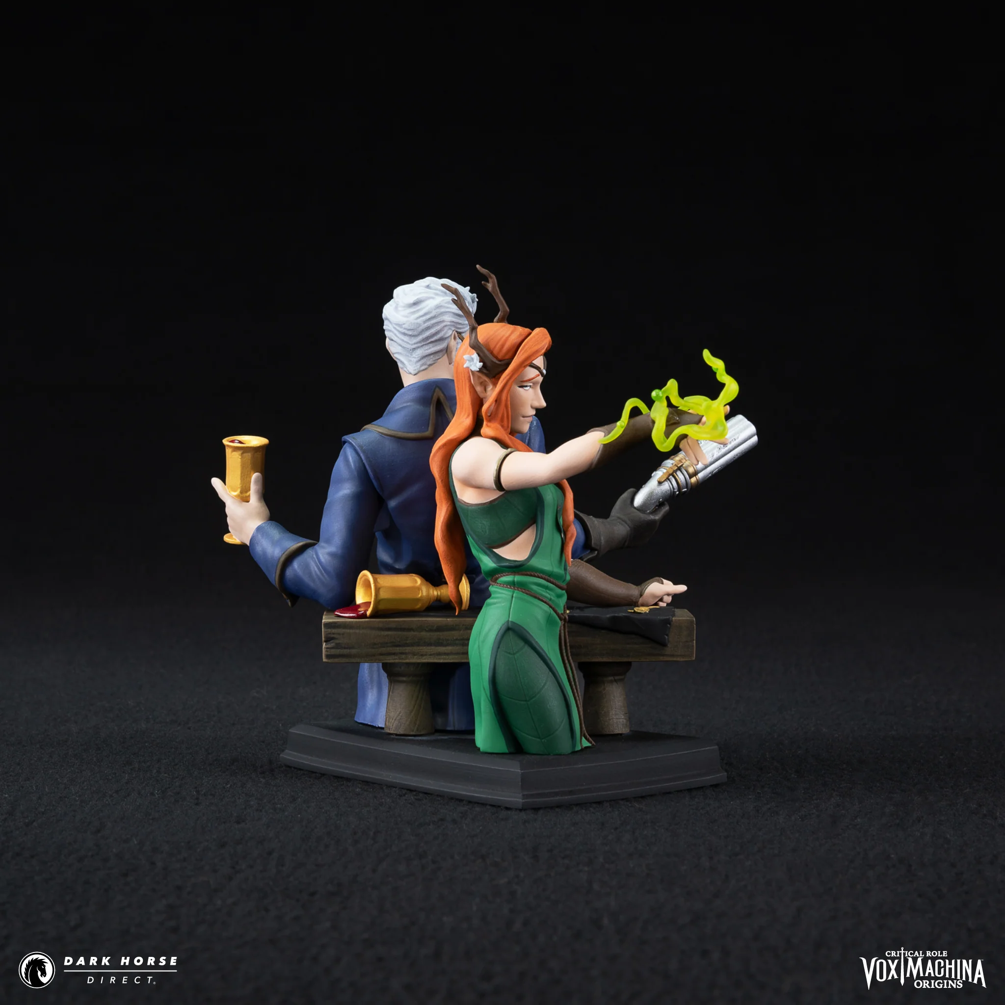 Vox Machina Origins - Keyleth and Percival Fredrickstein von Musel Klossowski de Rolo III Bust - Image 7