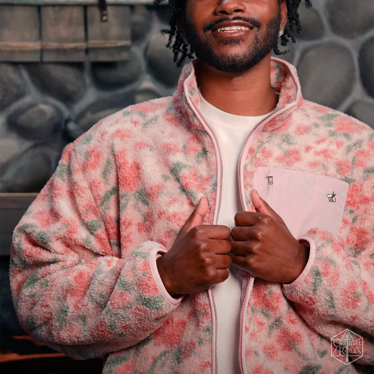 Mighty Nein Collection: Jester Lavorre Sherpa Fleece Jacket - Image 4