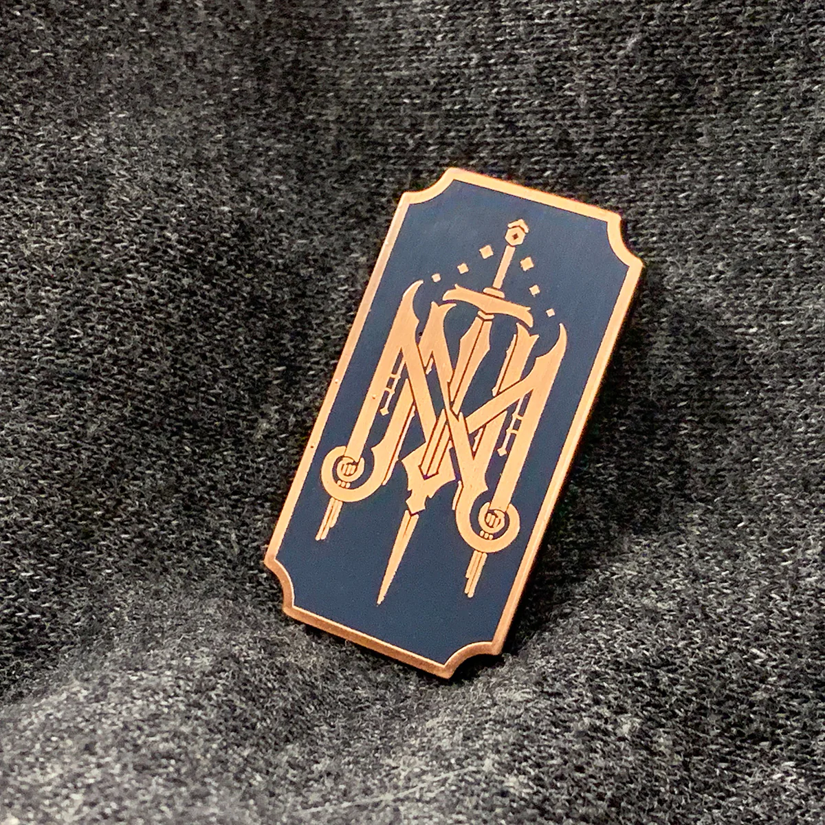 Critical Role Pin No. 3 - Mighty Nein Crest - Image 2