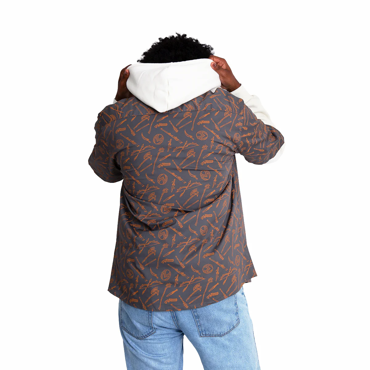 Vox Machina Weapons Button Down Short Sleeve Shirt - Image 6