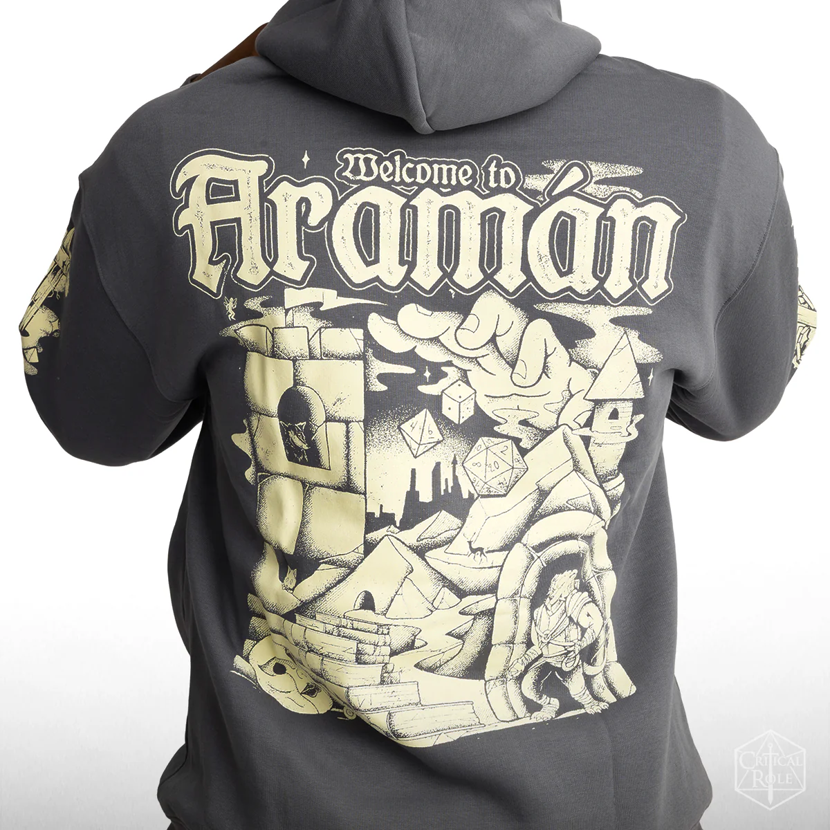 Welcome to Aramán Pullover Hoodie - Image 4